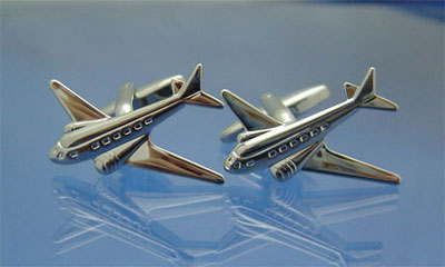 Airplane Cufflinks